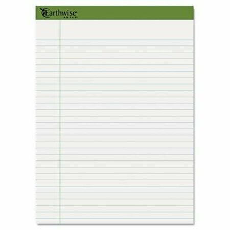 AMPAD/ OF AMERCN PD&PPR Ampad, EARTHWISE BY OXFORD RECYCLED PAD, LEGAL RULE, 8.5 X 11.75, WHITE, 4PK 40102